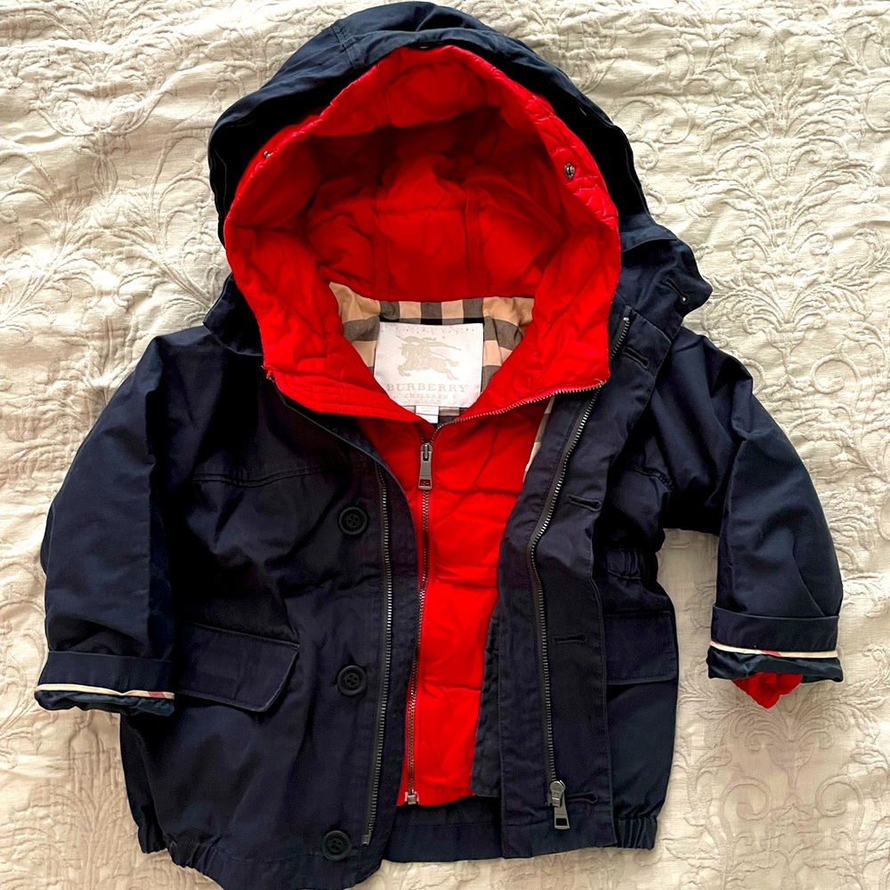 Burberry Children’s Winter Jackets size 3T